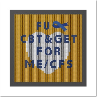 NO CBT & GET for ME/CFS Posters and Art